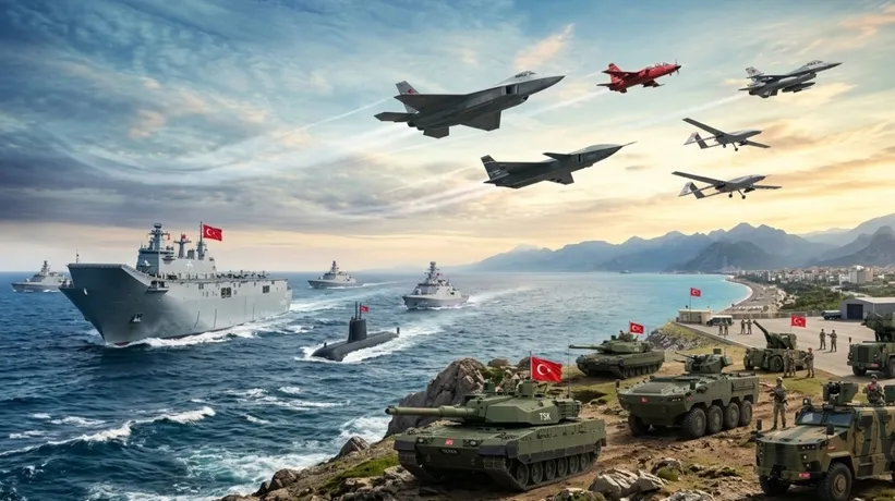 Savunmada Türk rüzgarı: 10 yılda yüzde 94 rekor artış! İşte global askeri harcama sıralaması