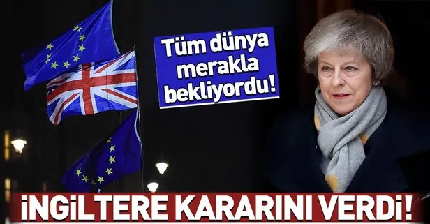 Son dakika: İngiltere Parlamentosu Brexit oylamasını reddetti