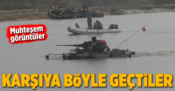 Mehmetçikten gerçeği aratmayan tatbikat