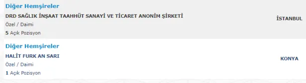 En az ilköğretim mezunu hastanelere sınavsız personel ve işçi alımı başvuru şartları nedir? İşte hastane işçi alım kadroları-4