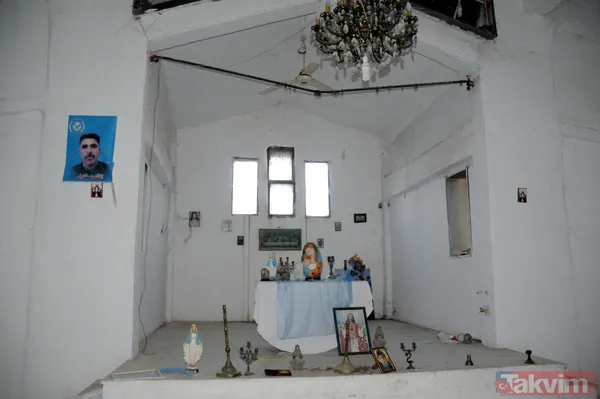 Tel Abyad’daki Ermeni Kilisesi önce DEAŞ sonra PKK tarafından karargah olarak kullanılmış - 6