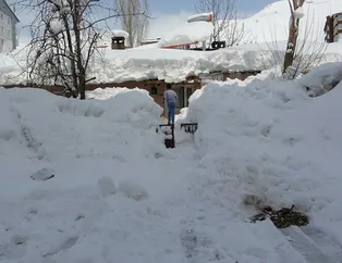 Bitlis’te çığ riski nedeniyle 40 ev boşaltıldı