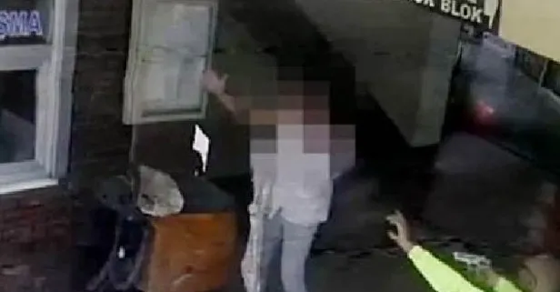 Gaziantep’te miras nedeniyle kuzenini öldüren doktorun yakalanma anı kamerada