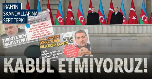 Çavuşoğlu'ndan Zarif'e: kabul edilemez