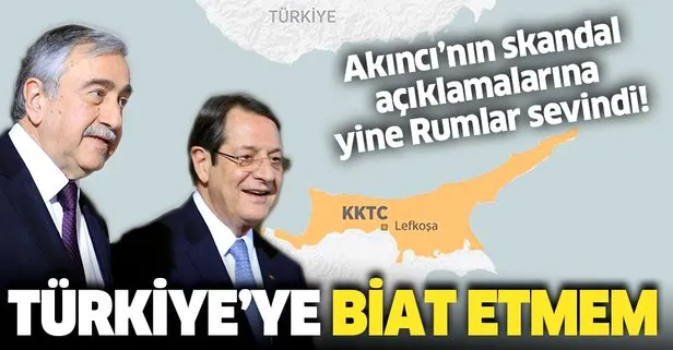Son dakika: KKTC Cumhurbaşkanı Mustafa Akıncı’dan skandal Türkiye açıklaması: Biat etmem