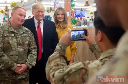 Trump’tan Irak’a sürpriz ziyaret