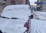 Sarıkamış’ta kar sevinci