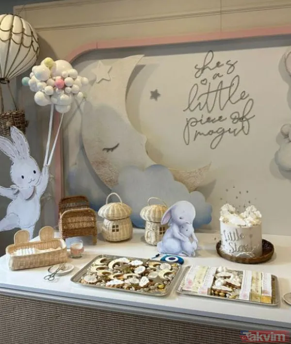 Nazlı ve Hacı Sabancı'dan kızları Arzu Alara için ilk paylaşım! İşte Alara'nın odası "Kaynanam Arzu Sabancı olsa kendi adımı bile değiştirirdim" - 7