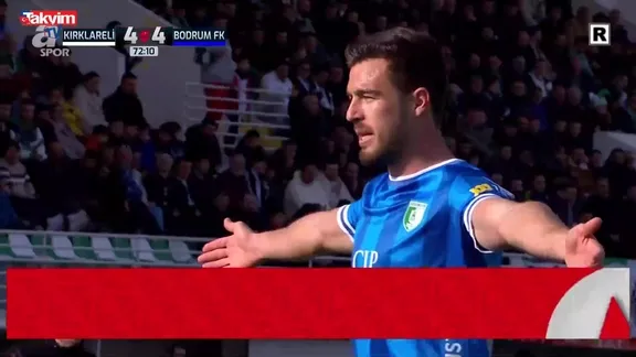 GOL | Kırklarelispor 4-4 Sipay Bodrum FK