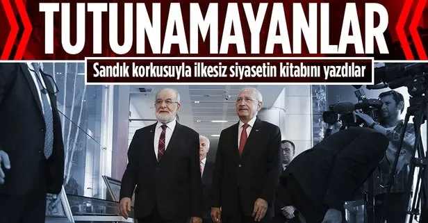 Oy kaygısıyla savrulup durdular! Karamollaoğlu ve Kılıçdaroğlu’nun ilkesiz siyaseti
