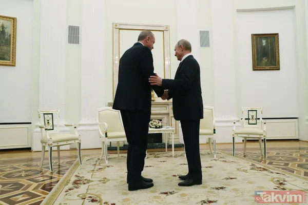 Moskova'da tarihi zirve! İşte Erdoğan-Putin zirvesinden ilk kareler - 9