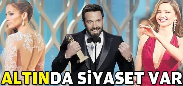 Altın’da siyaset var