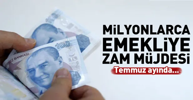 Hükümetten milyonlarca emekliye zam müjdesi