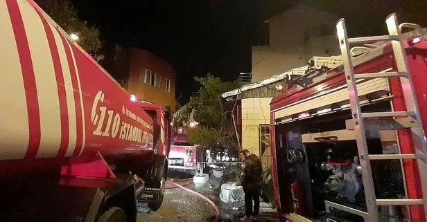 İstanbul Fatih’te korkutan yangın! Ahşap bina alev alev yandı