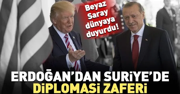 Son dakika: Beyaz Saray: Suriye’den çekilme kararı Erdoğan - Trump görüşmesinden sonra alındı