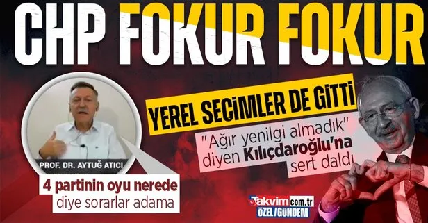CHP’li Aytuğ Atıcı Ağır yenilgi almadık diyen Kılıçdaroğlu’na sert daldı! Oyumuzu artıramadık itirafı, ’yerel seçimleri kaybederiz’ korkusu
