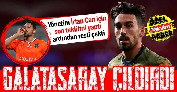 İrfan Can Kahveci transferinde gerilim! Galatasaray, Başakşehir’e resti çekti