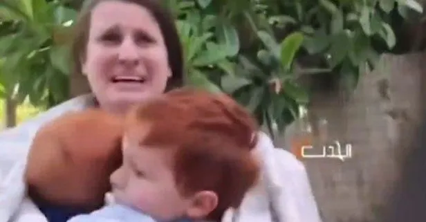 Siyonist propaganda ellerinde patladı! "Esir alındı" dedikleri İsrailli anne ve çocukları Filistinlilerin koruma altına aldığı ortaya çıktı