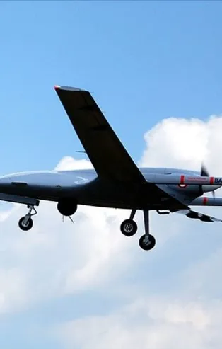 Türkiye'den KKTC'ye ilk İHA havalandı