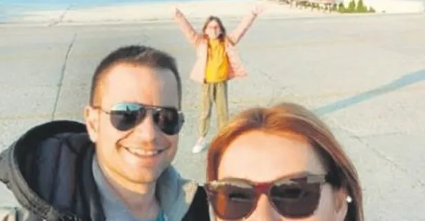 Pınar Altuğ Atacan,eşi Yağmur Atacan ve kızı Su ile gittiği Yunanistan’dan bu kareyi paylaştı