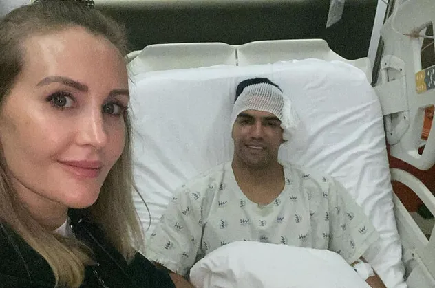 Ameliyat olan Falcao'dan flaş paylaşım: Maskeli adam geliyor!