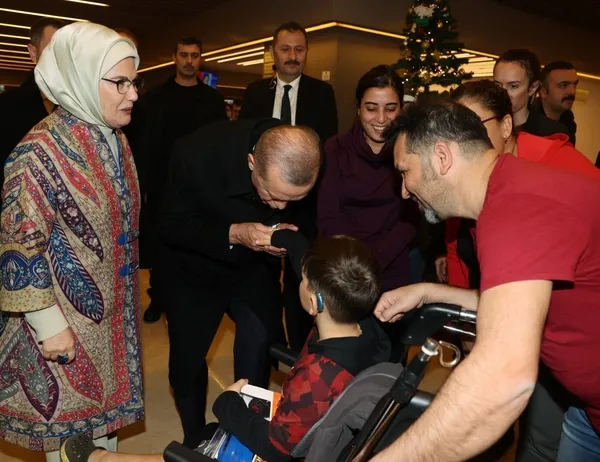 Son dakika: Başkan Erdoğan'dan hastane ziyareti! İletişim Başkanlığı paylaştı!-1