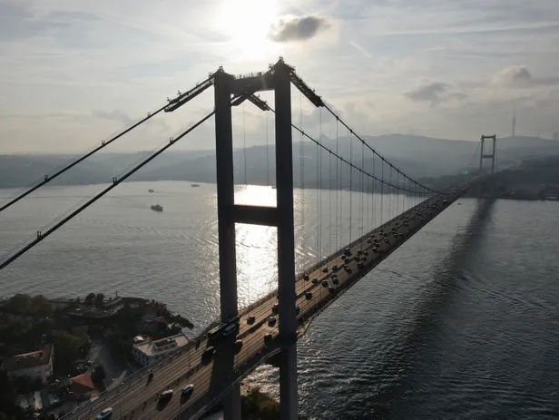 Son dakika: İşte 15 Temmuz Şehitler Köprüsü'ndeki bakım platformu! Depremde hasar gördüğü iddia edilmişti-4