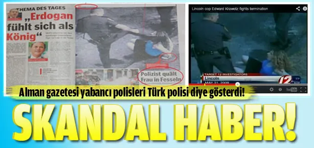 Alman gazetesinde skandal haber!