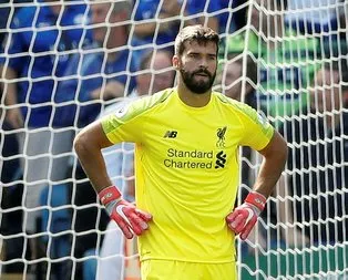 Alisson Becker’in hatası Liverpool’u yakıyordu