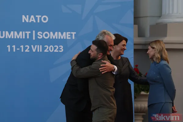 Başkan Erdoğan ve eşi Emine Erdoğan NATO Zirvesi kapsamında düzenlenen resmi akşam yemeğine katıldı - 43