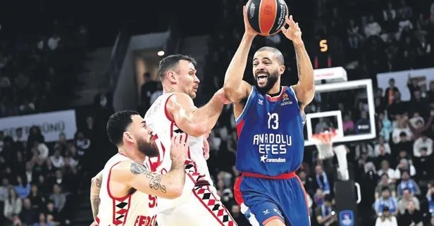 Anadolu Efes sahasında Monaco’ya mağlup oldu