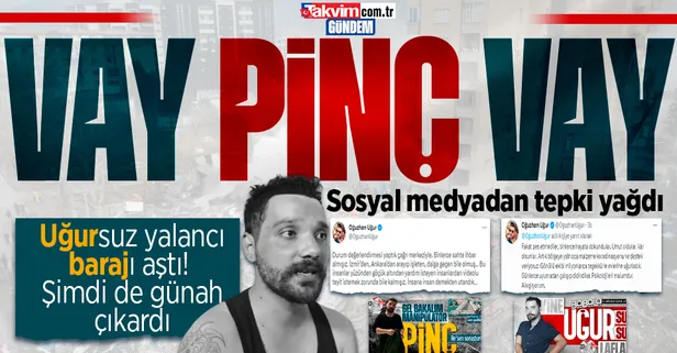 Baraj patladı yalanı sonrası Oğuzhan Uğur günah çıkardı: Binlerce sahte ihbar...