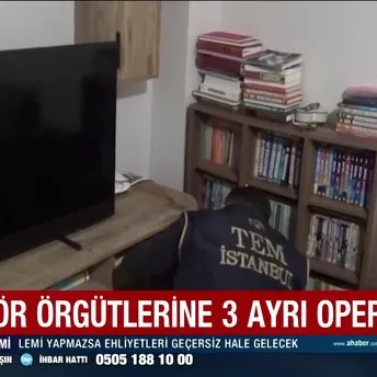 1 Mayıs öncesi terör operasyonu!