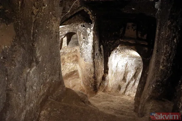 Gaziantep Kalesi'nin altındaki tarihi tünelle turizme kazandırılıyor - 13