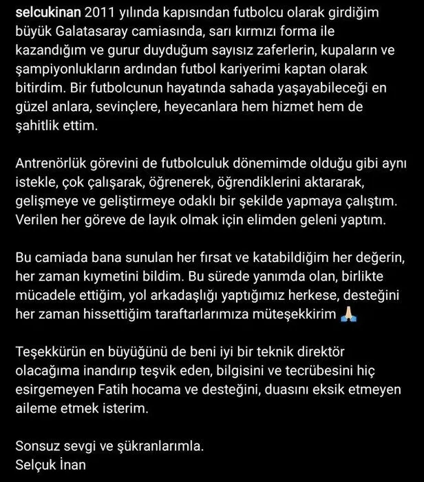 Son dakika: Fatih Terim'den Galatasaray paylaşımı! Resmiyet kazandı: İlk imzam ve son imzam...-6