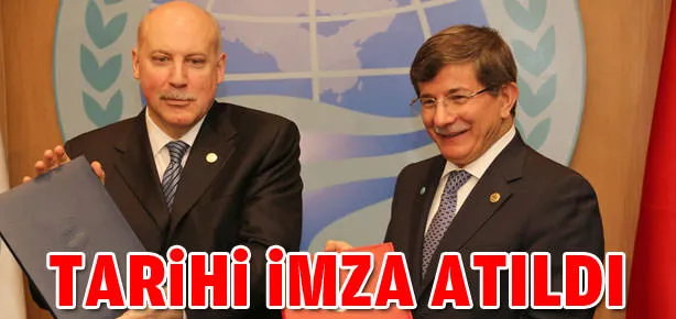 Tarihi imza atıldı