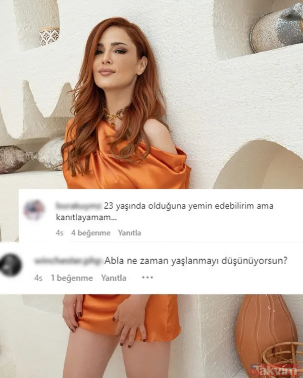 Mine Tugay dekolteli büstiyeri ile sere serpe uzanıp poz verdi! Yorum yağdı: “Abla ne zaman yaşlanmayı düşünüyorsun?” - 5