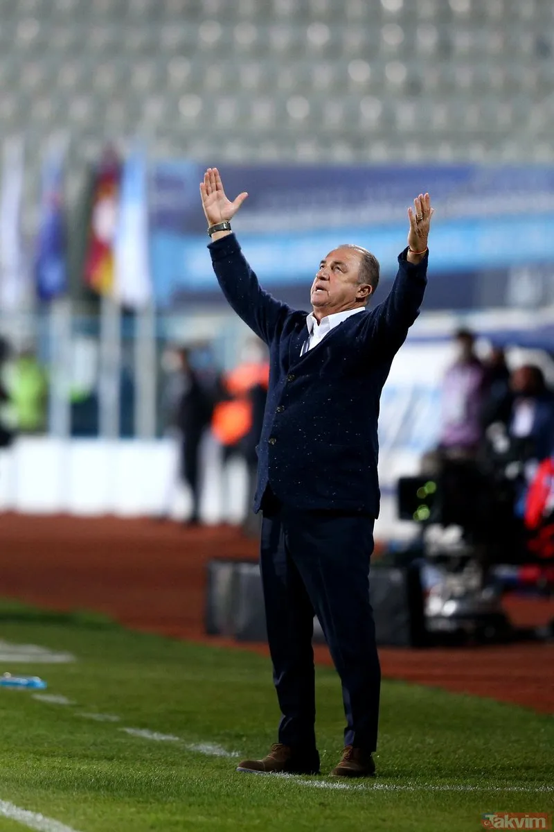 Galatasaray coach Fatih Terim did not look at the tears!  After these words the rope was pulled