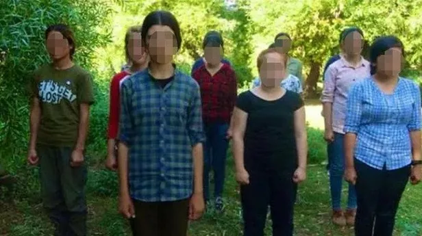 Kaçacak mağaraları kalmayan PKK'lı teröristler 14 kız çocuğunu kandırıp dağa çıkardı-1