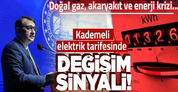 Son dakika: Enerji ve Tabii Kaynaklar Bakanı Fatih Dönmez’den ’kademeli elektrik tarifesi’ açıklaması: 150 kilovatsaat...