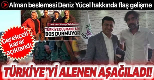 İşte Deniz Yücel kararının gerekçesi: PKK propagandası yaptı Türkiye’yi alenen aşağıladı