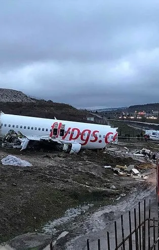 Son dakika: Pegasus'tan Sabiha Gökçen'de uçağın pistten çıkmasına ilişkin açıklama