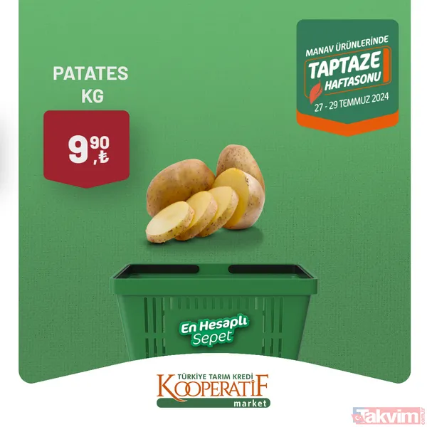 Tarım Kredi Market'te 60 üründe dev indirim! Katalogda yok yok! Taze Kaşar 249 TL, Siyah Zeytin 115 TL, Tuvalet Kağıdı 40'lı 209 TL... - 5