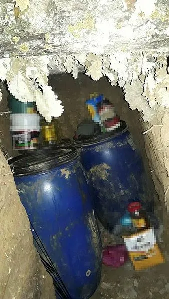 Muş'ta teröristlerin kullandığı 3 sığınak imha edildi-1