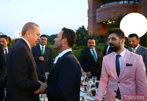 Cumhurbaşkanı Erdoğan İstanbul'da sanatçı ve sporcularla iftar yaptı - 7