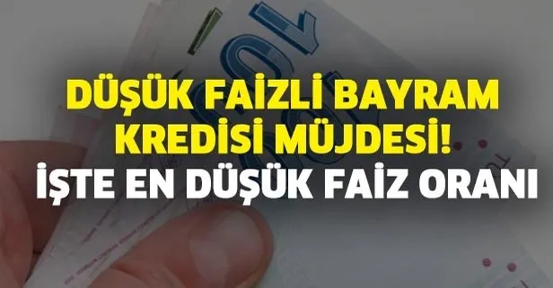 faizli bayram kredisi hesaplama