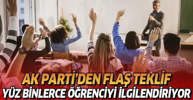 AK Parti’den kanun teklifi: Üniversite öğrencilerini yakından ilgilendiriyor! Yaz dönemi telafi eğitimleri yapılacak