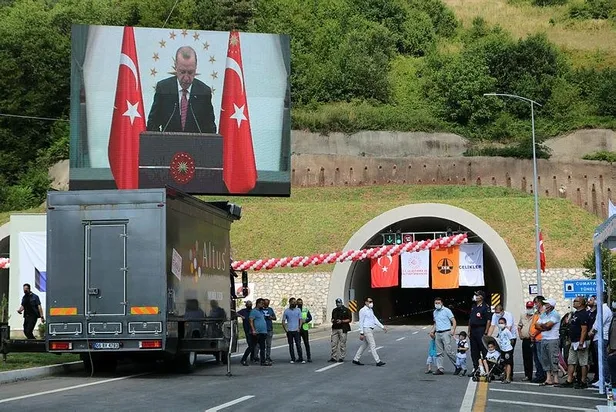 Son dakika: Başkan Erdoğan'dan Bartın-Kurucaşile Yolu Açılış Töreni'nde önemli açıklamalar-2