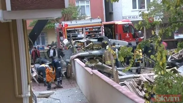 İstanbul Sancaktepe'de düşen askeri helikopterden ilk görüntüler - 29