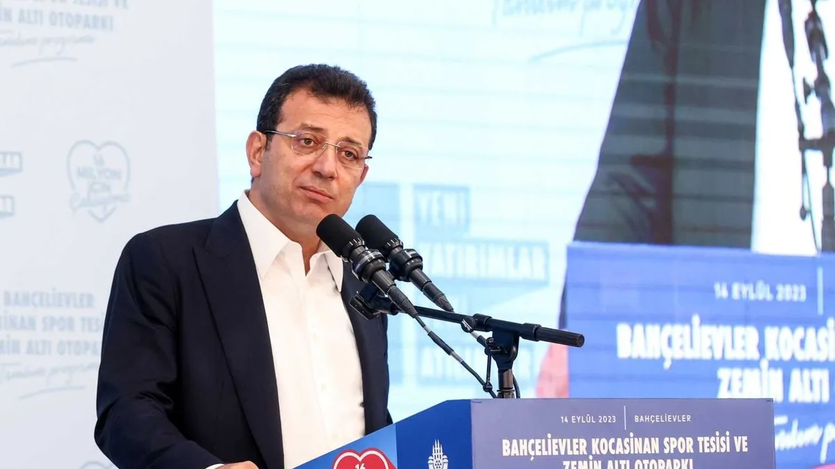 CHP'li İmamoğlu'nun cezaevinde çekilen ilk fotoğrafı ortaya çıktı!